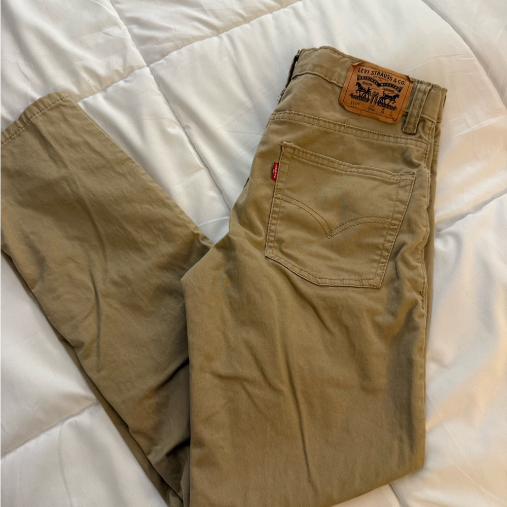 Kids Levi's Tan Casual Pants